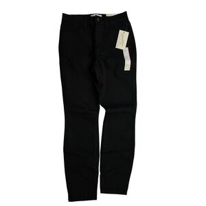 Universal Thread Womens High Rise Skinny Jeans No Fade Black Size 4S Short
